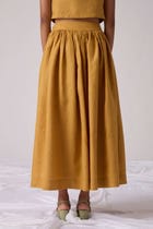 Maud Skirt - Mustard view 3