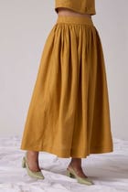 Maud Skirt - Mustard view 4