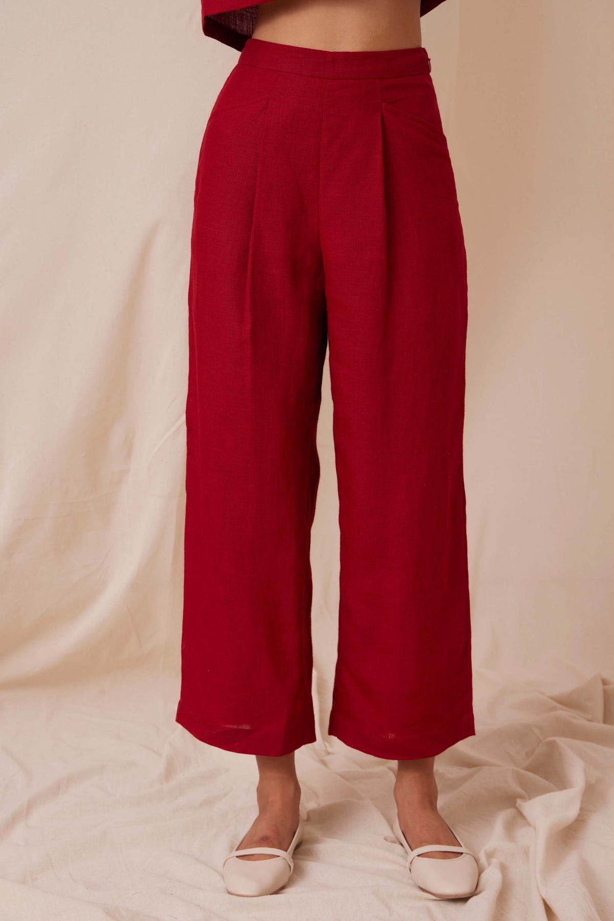 Clyde Pant - Scarlet - image 1
