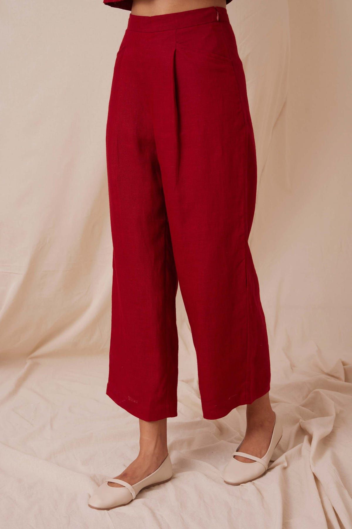 Clyde Pant - Scarlet - image 3