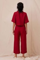 Clyde Pant - Scarlet view 6