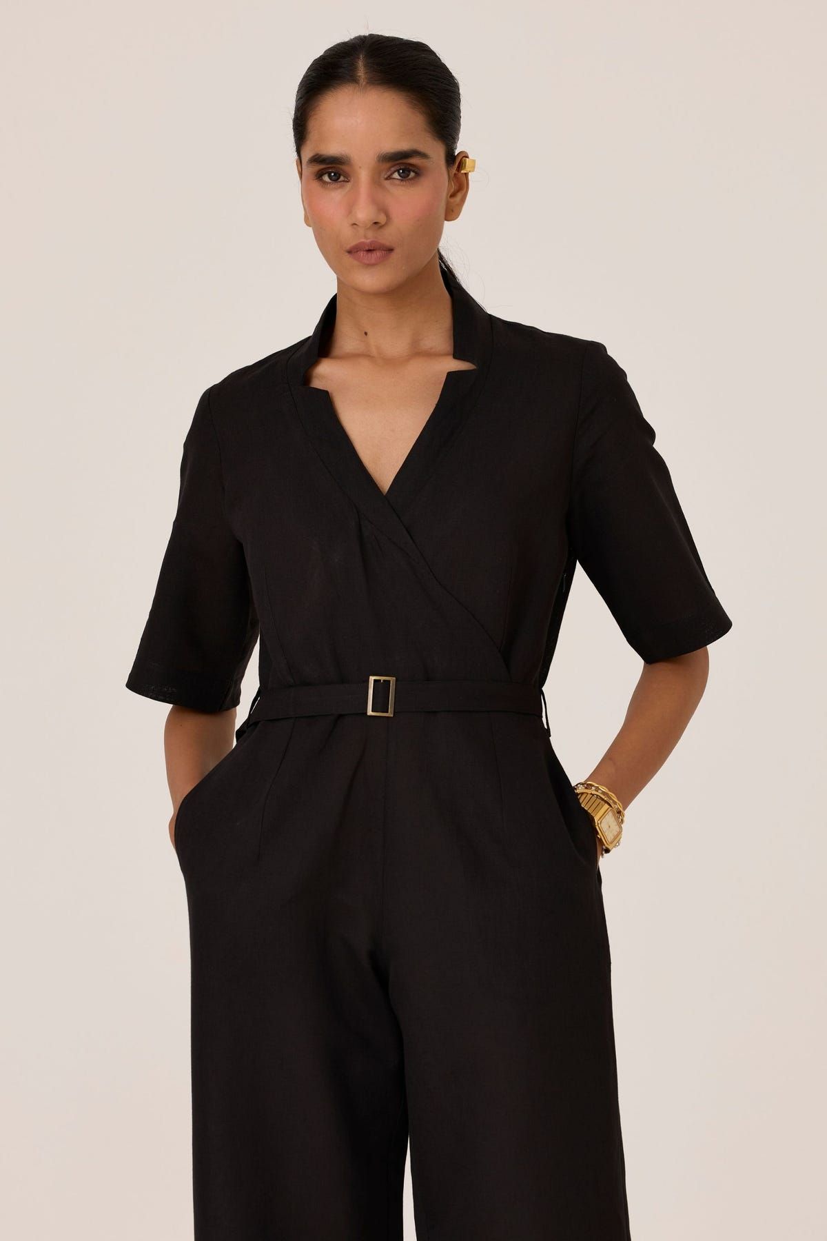 Jos Black Jumpsuit - image 6