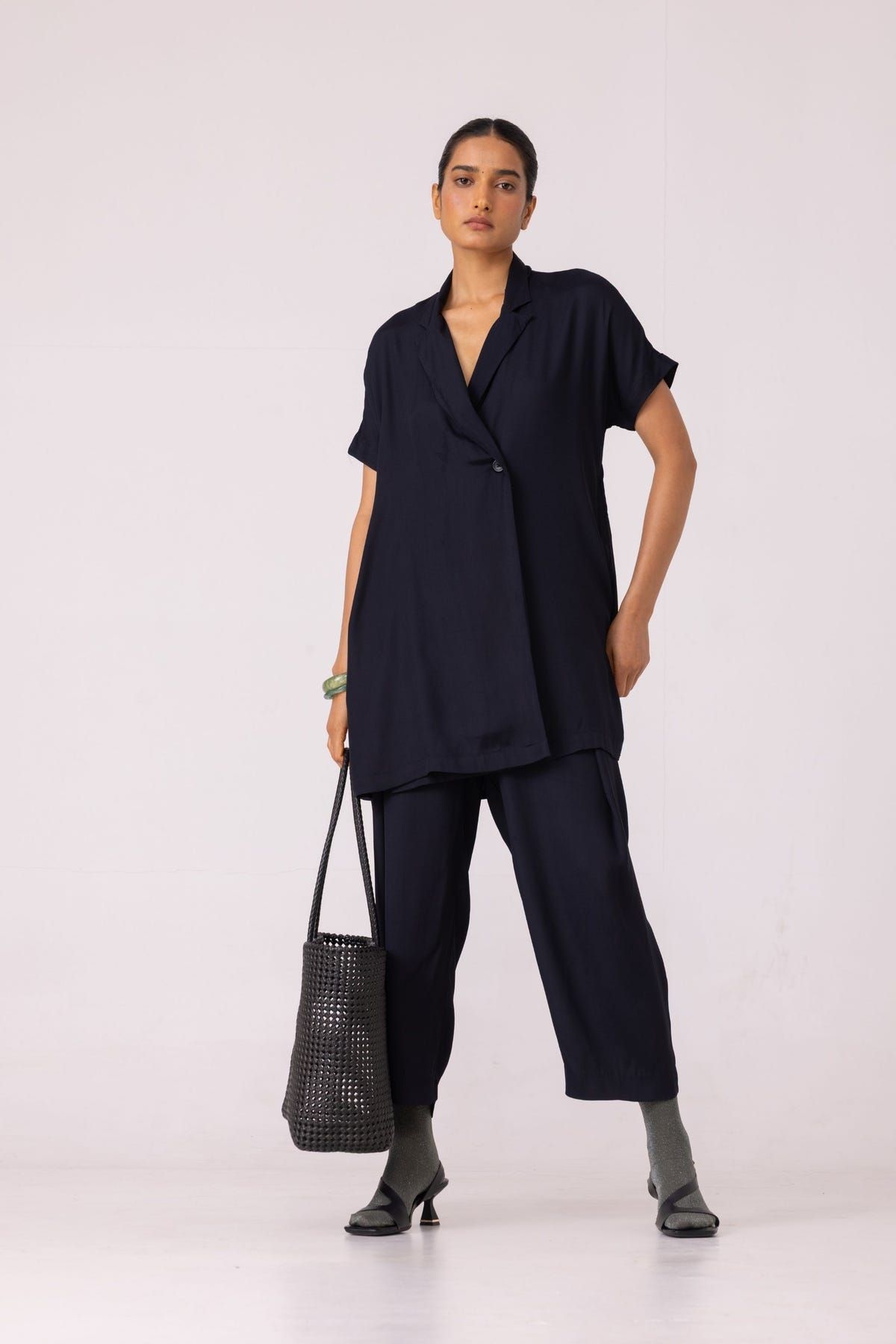 Amy Black Blazer Dress - image 11