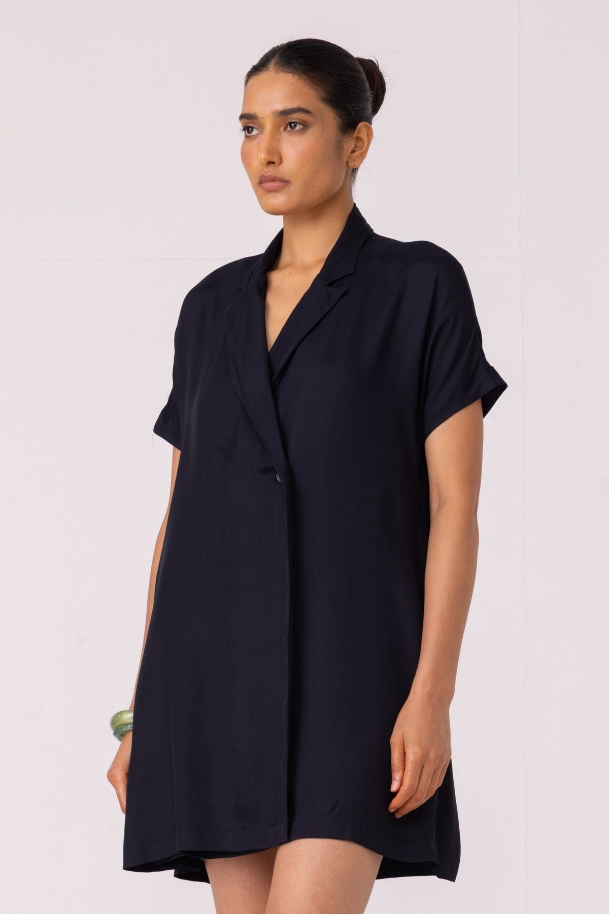 Amy Black Blazer Dress - image 3