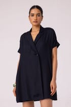 Amy Black Blazer Dress view 4