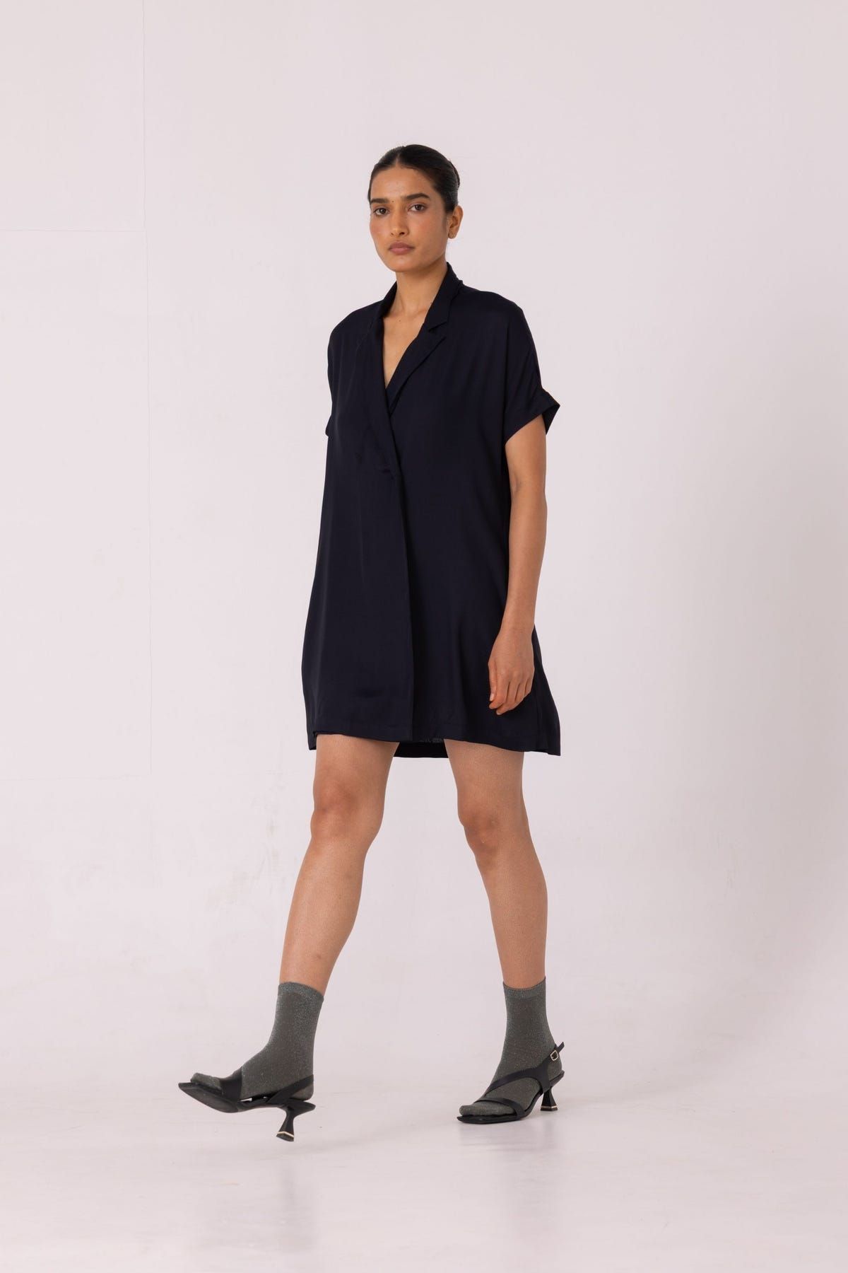 Amy Black Blazer Dress - image 8