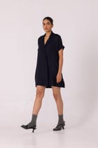 Amy Black Blazer Dress view 8