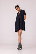 Amy Black Blazer Dress view 9