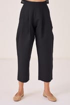 Bandra Black Pants view 2