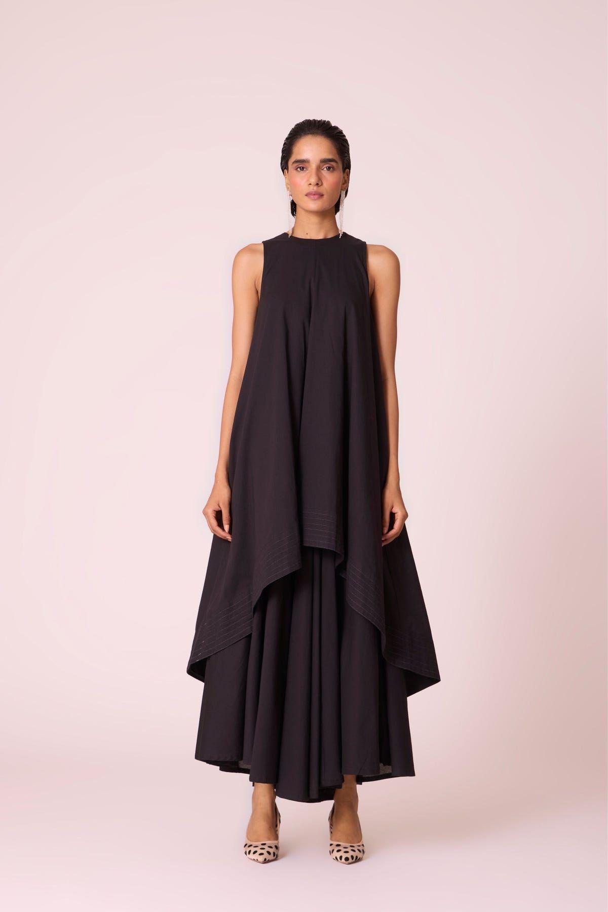 Sila Black Maxi Dress - image 1