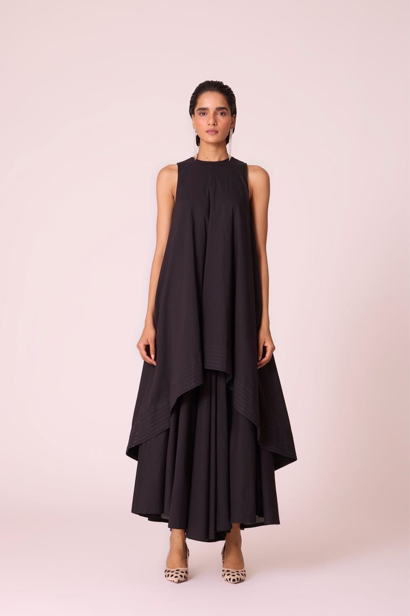Sila Black Maxi Dress