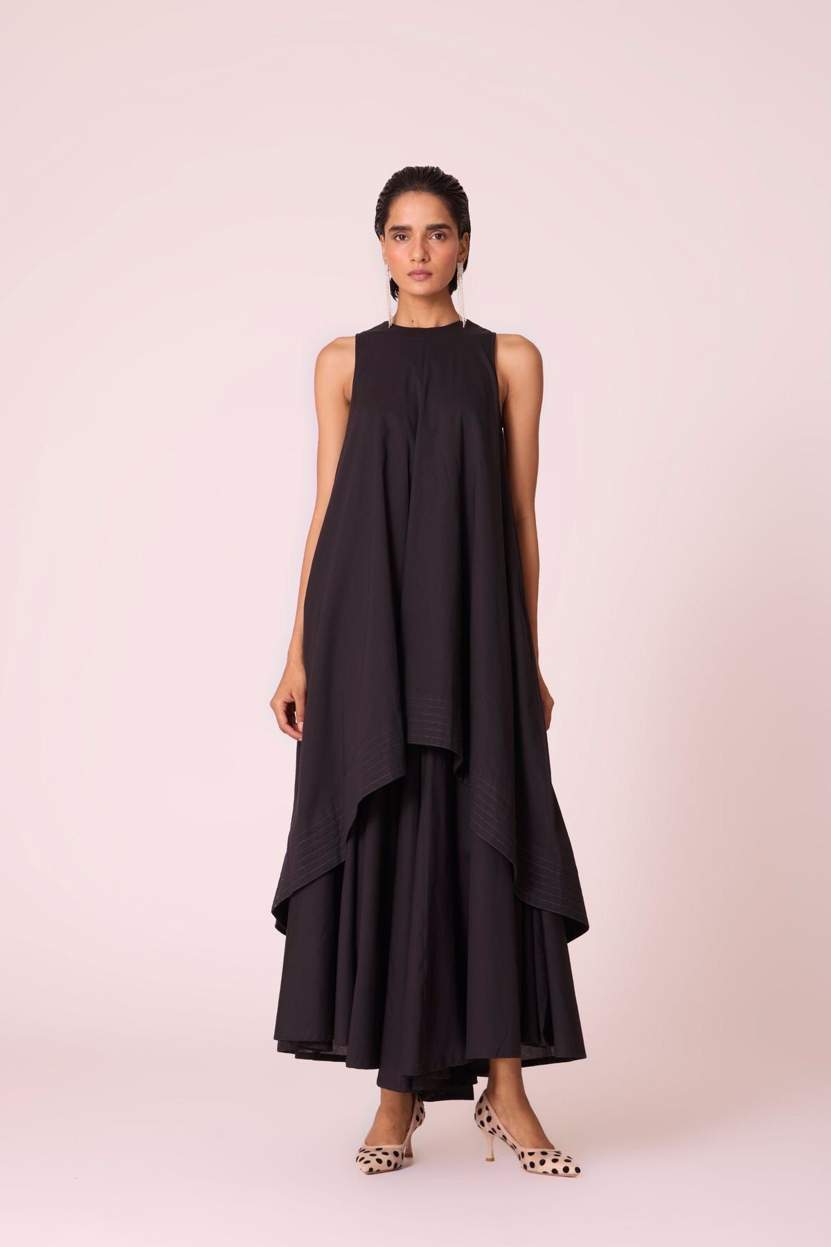 Sila Black Maxi Dress - image 3