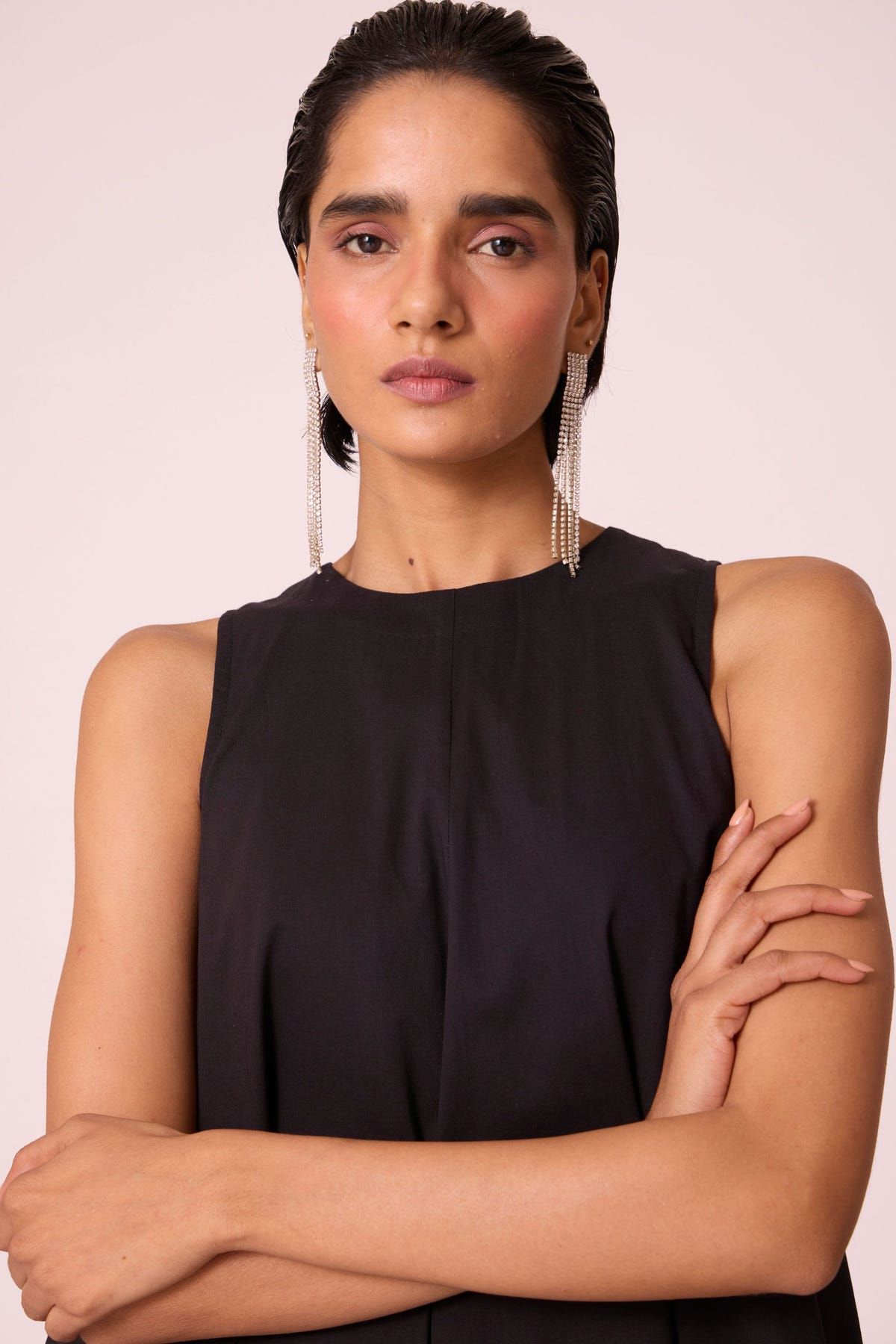 Sila Black Maxi Dress - image 4