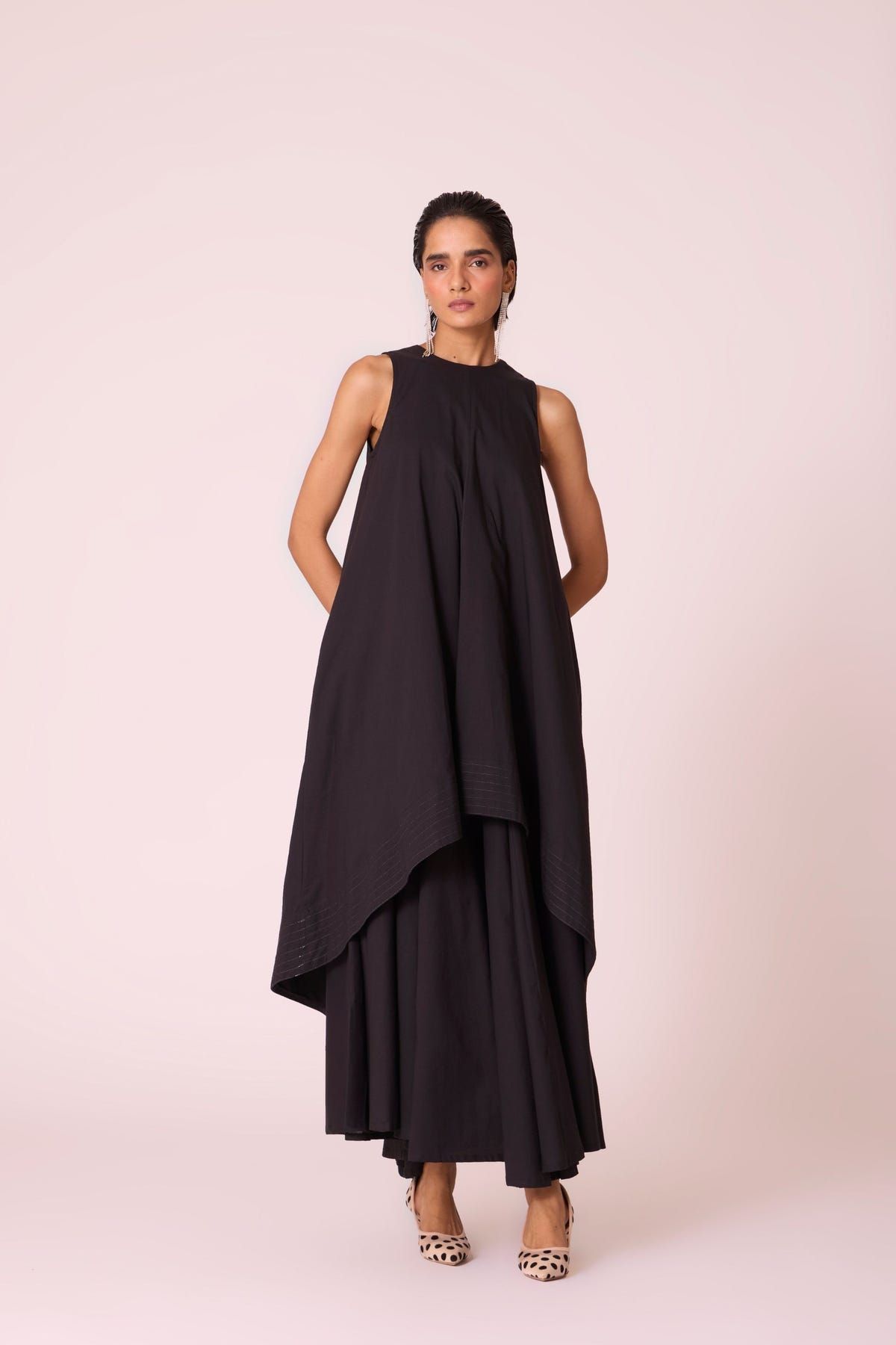Sila Black Maxi Dress - image 5