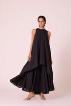 Sila Black Maxi Dress view 8
