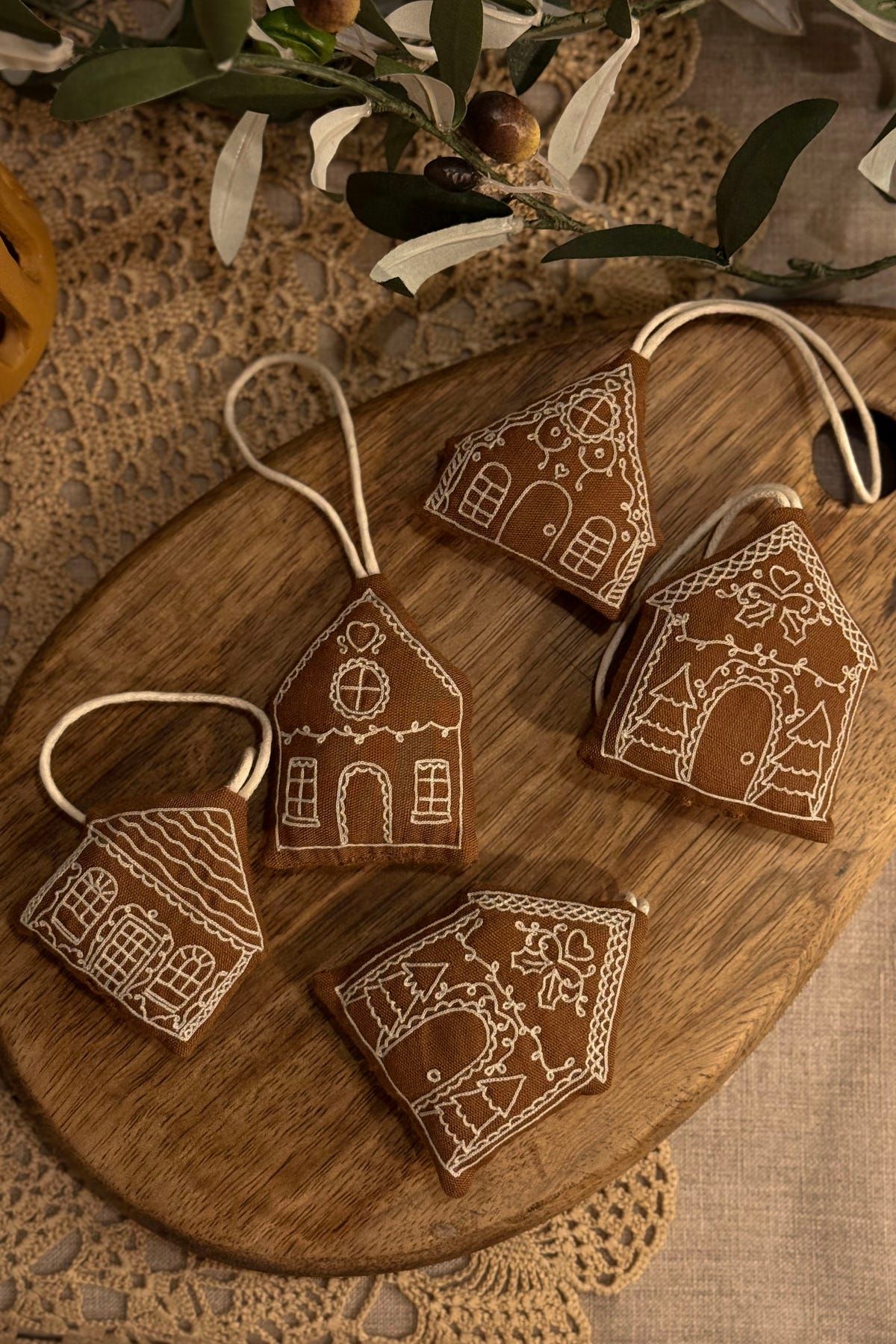 Gingerbread Ornament I - image 2