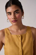 Adelaide Top - Mustard view 4