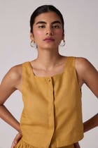 Adelaide Top - Mustard view 5