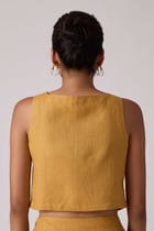 Adelaide Top - Mustard view 6