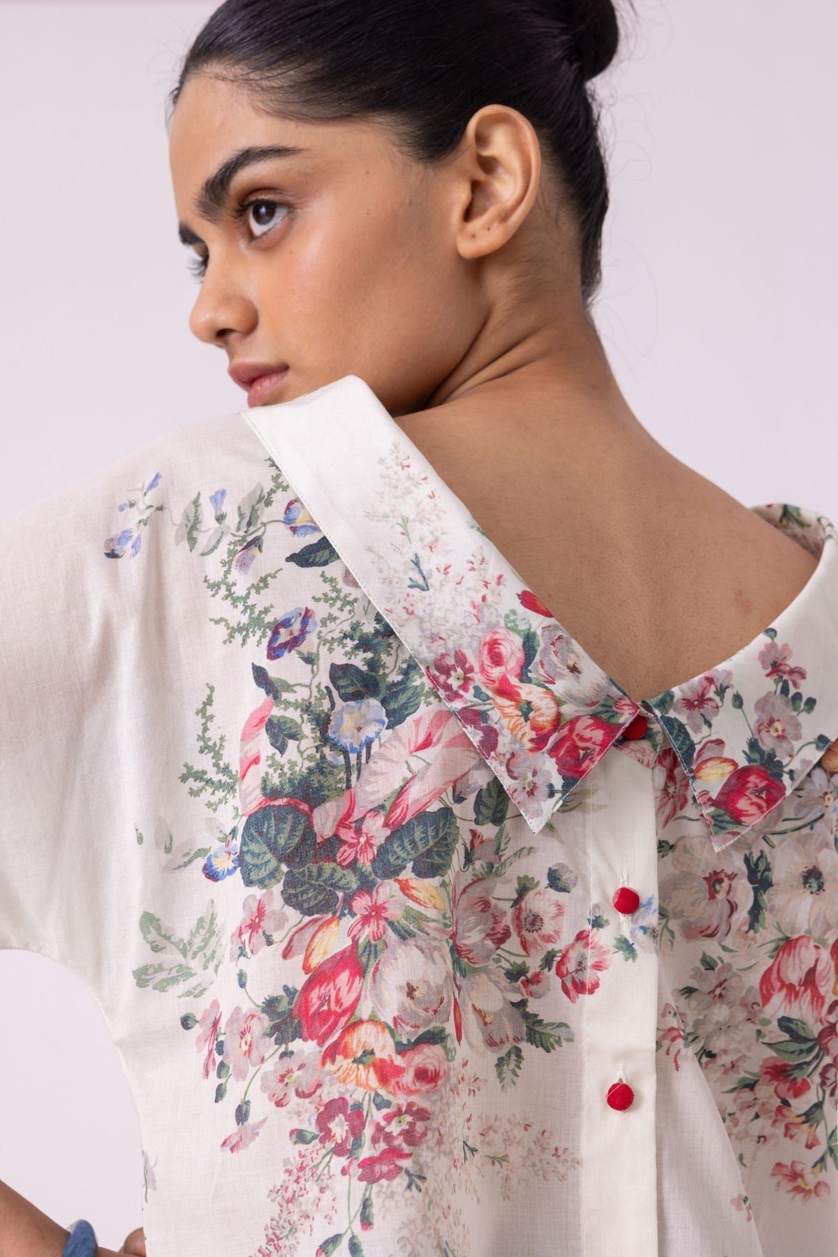Nora Floral Printed Top - image 1