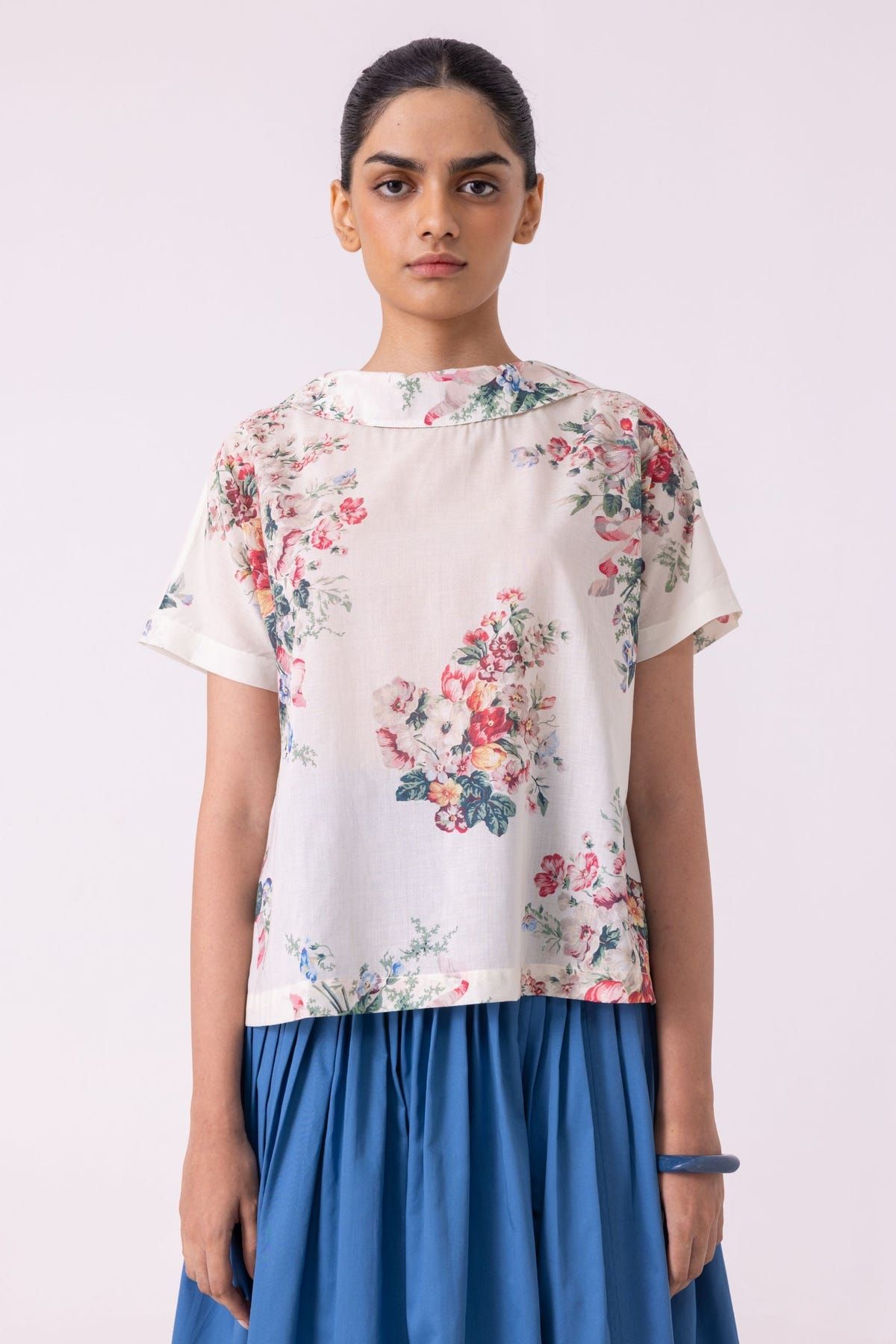 Nora Floral Printed Top - image 2