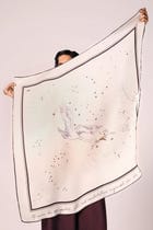 Virgo Printed Satin Scarf view 2
