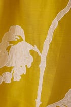 Aira Yellow Handwoven Embroidered Dress view 8