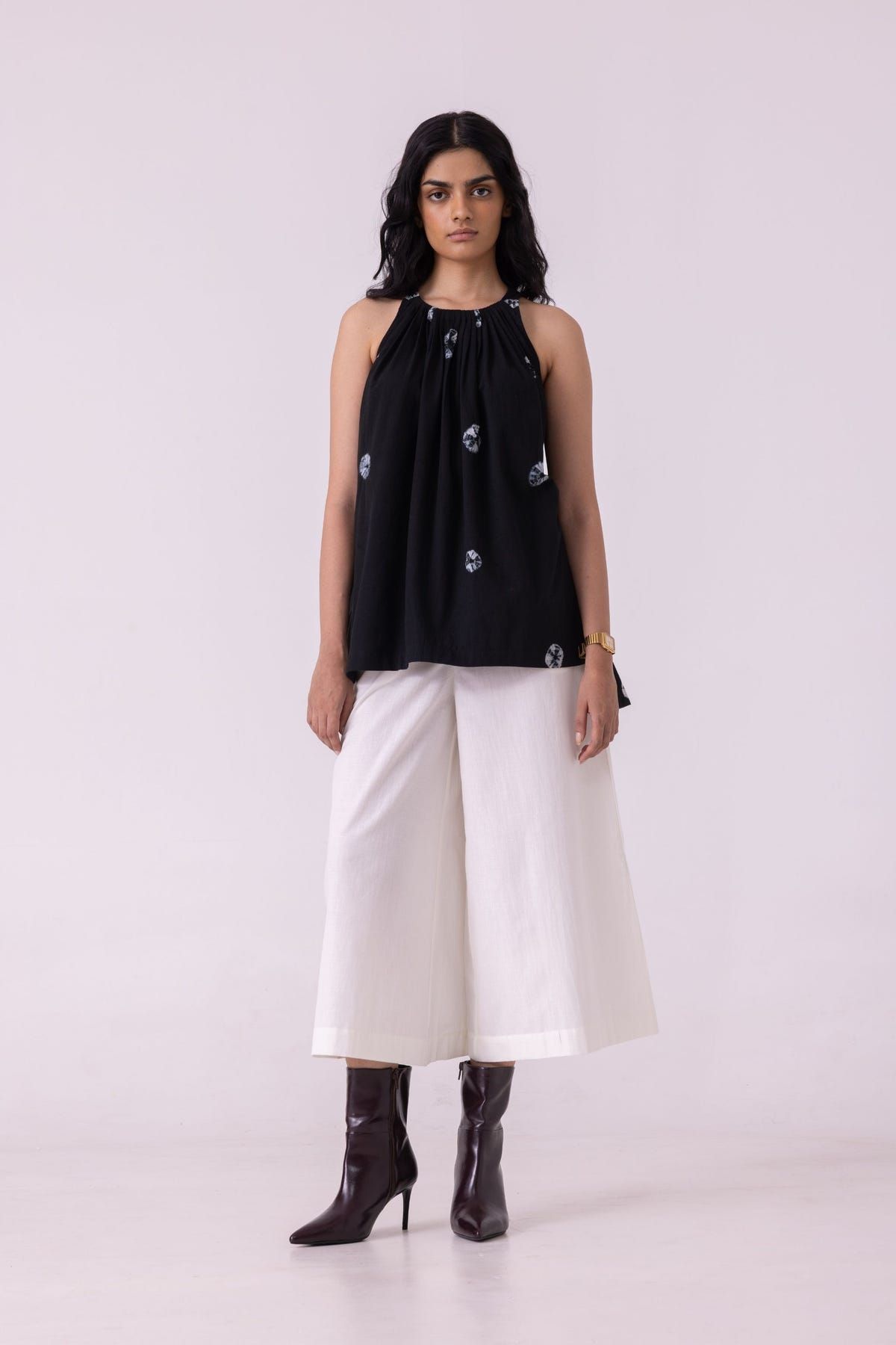 Brad Off White Handwoven Pants - image 1