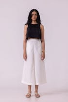 Brad Off White Handwoven Pants view 2