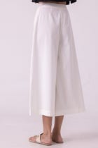 Brad Off White Handwoven Pants view 8