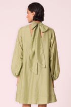 Klyuch Green Panelled Dress view 8
