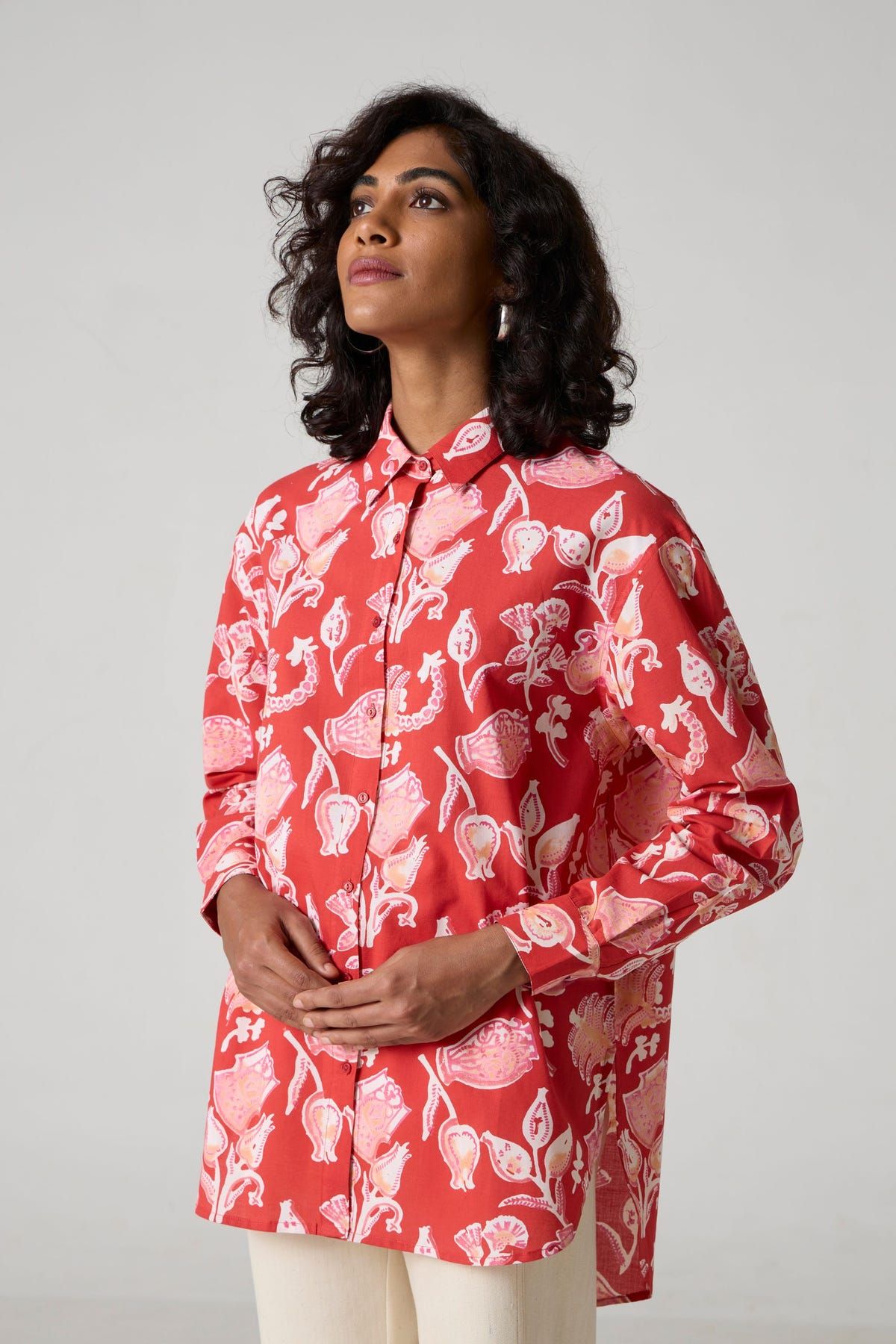 Kwan Red Shirt - image 1
