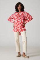 Kwan Red Shirt view 3