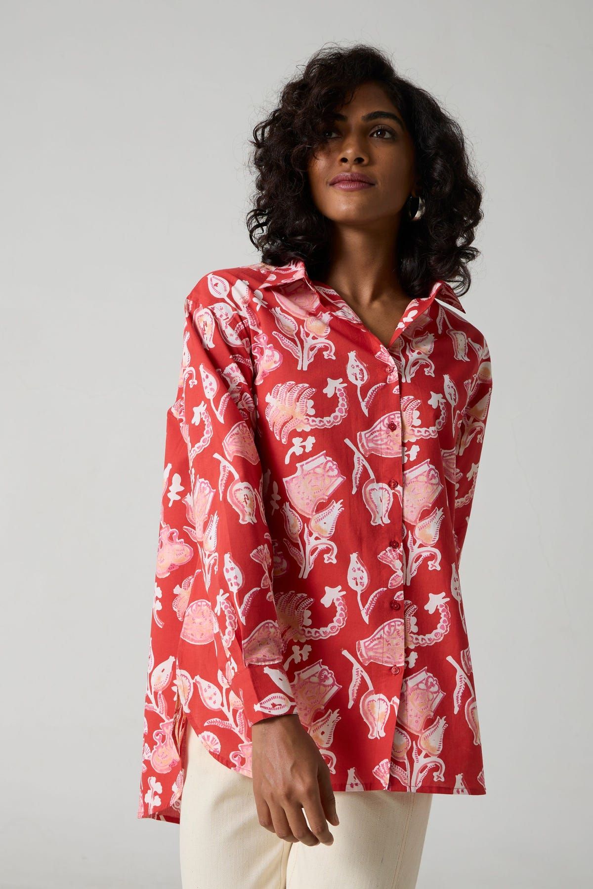 Kwan Red Shirt - image 8