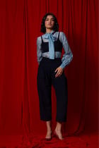 Bandra Navy Needlecord Pants view 1