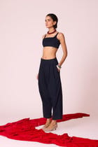Bandra Navy Needlecord Pants view 3