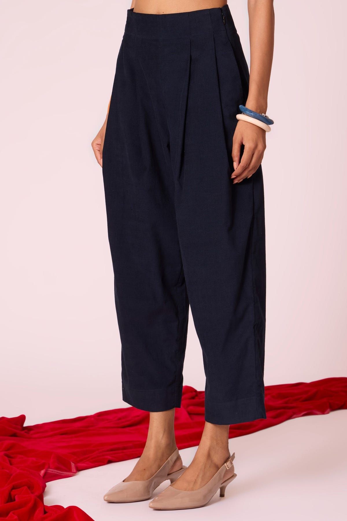 Bandra Navy Needlecord Pants - image 5