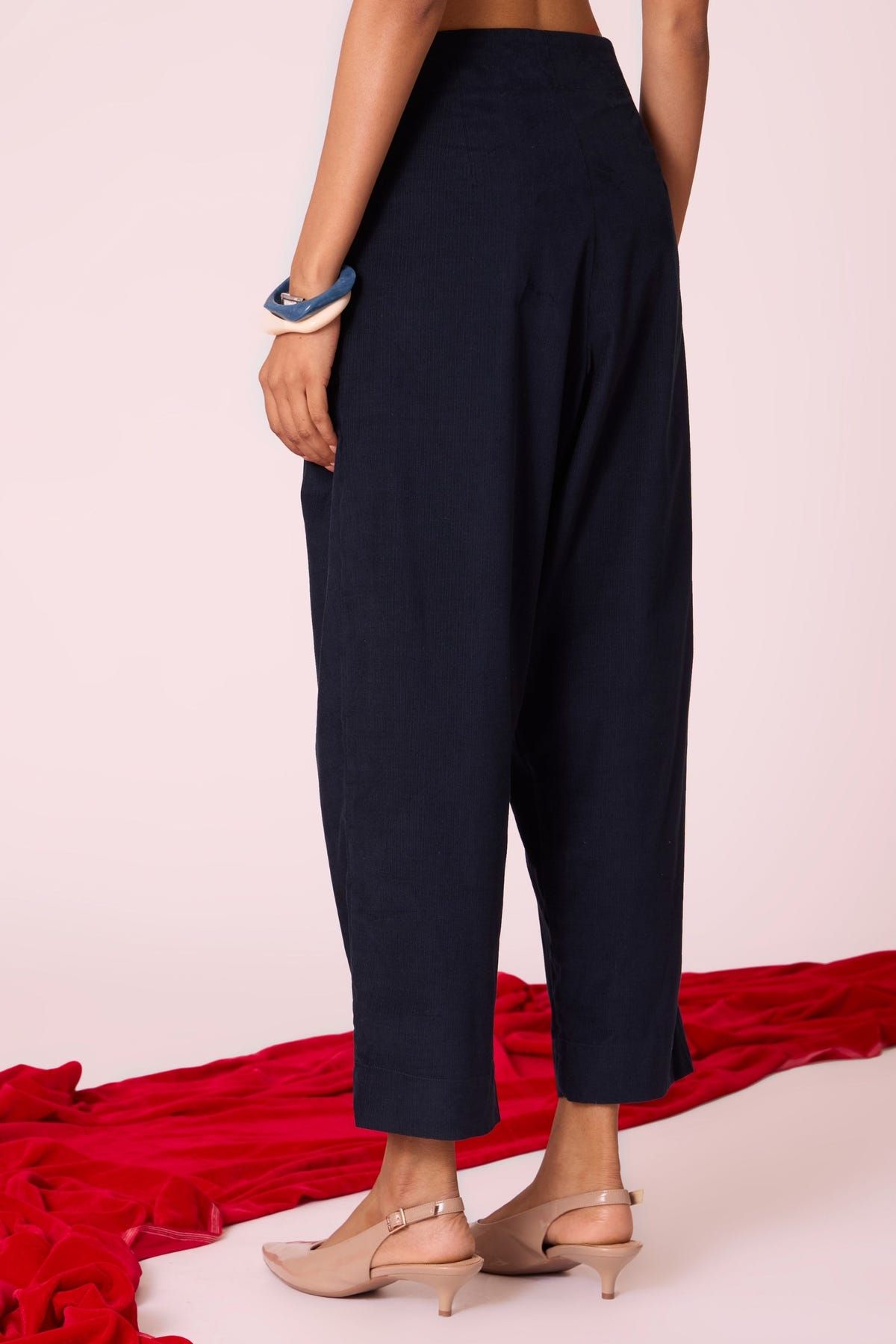 Bandra Navy Needlecord Pants - image 9