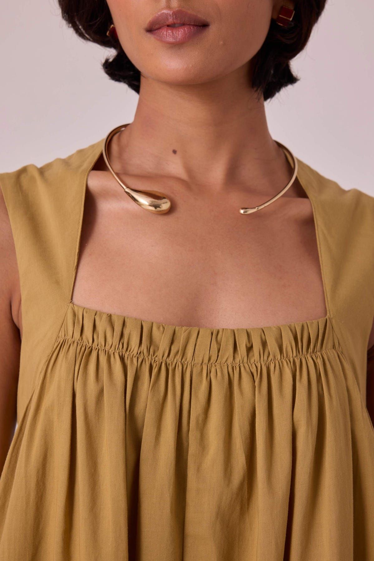 Themis Tan Organic Maxi Dress - image 5