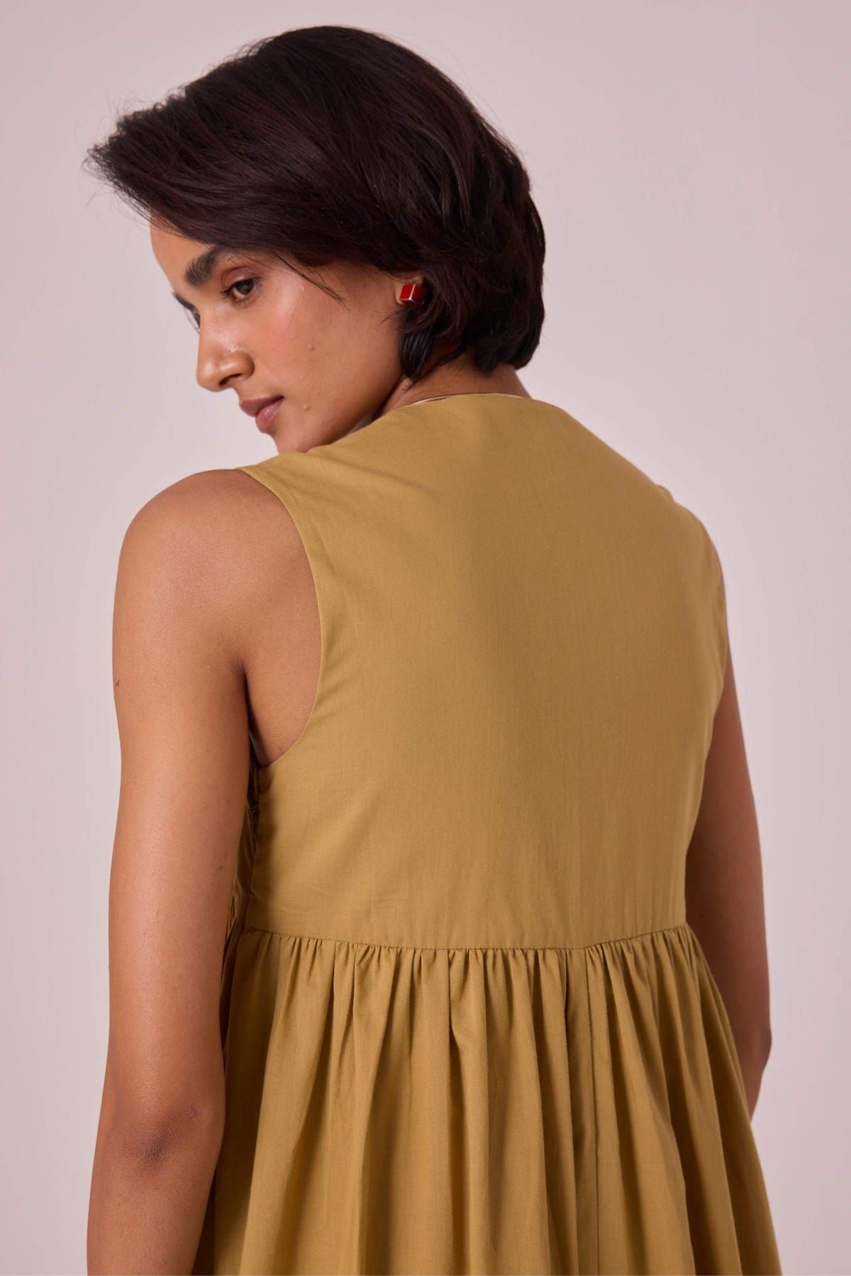 Themis Tan Organic Maxi Dress - image 7
