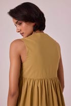 Themis Tan Organic Maxi Dress view 7