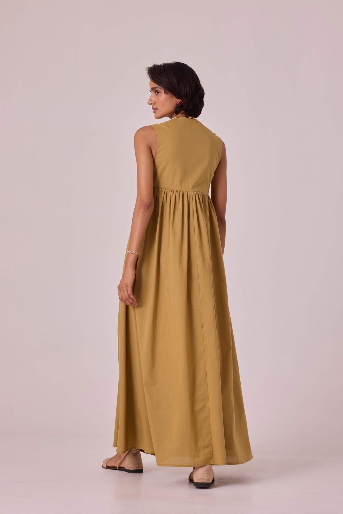Themis Tan Organic Maxi Dress - image 8