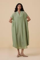 Meer Green Kaftan Dress view 4