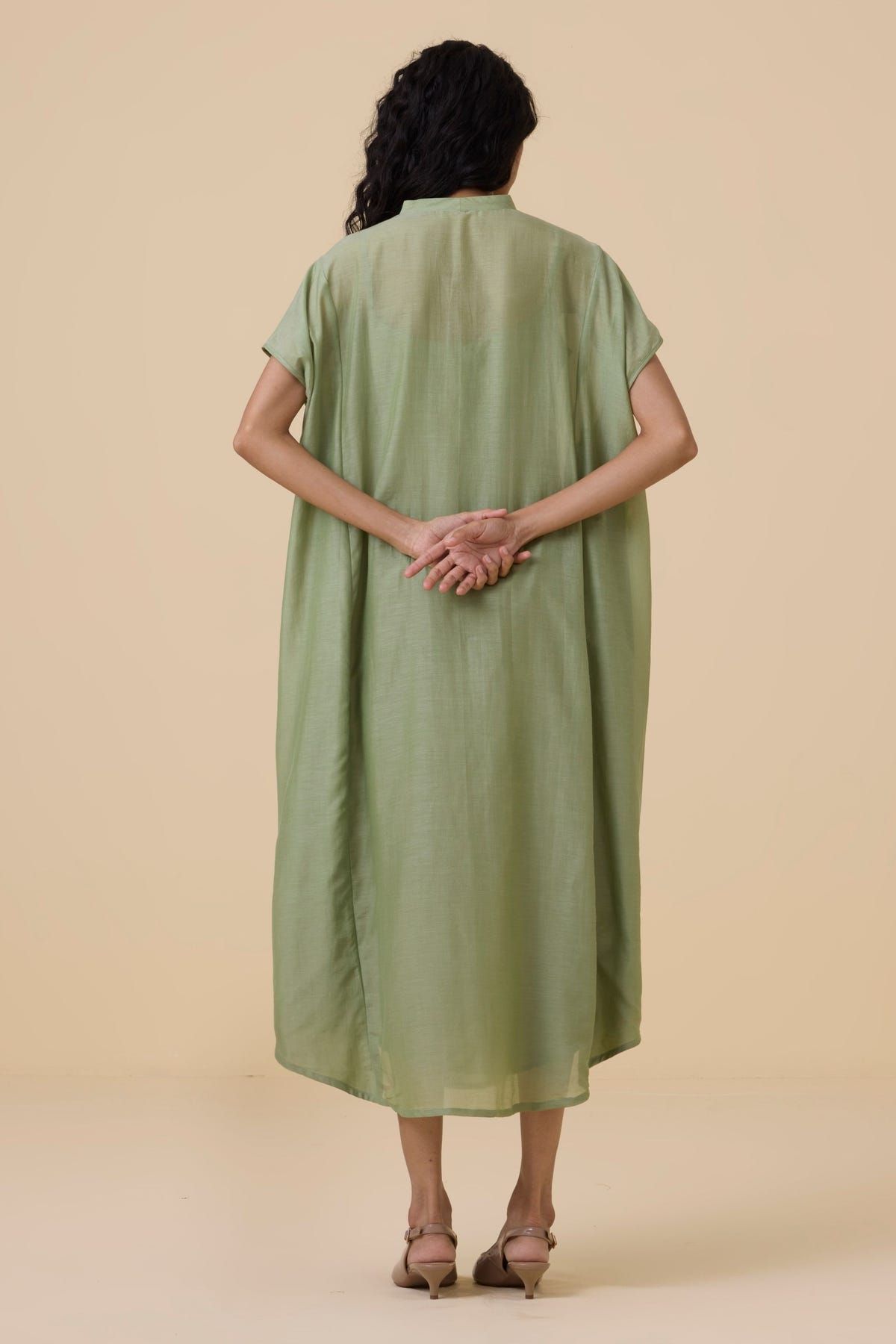 Meer Green Kaftan Dress - image 8