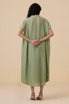 Meer Green Kaftan Dress view 8