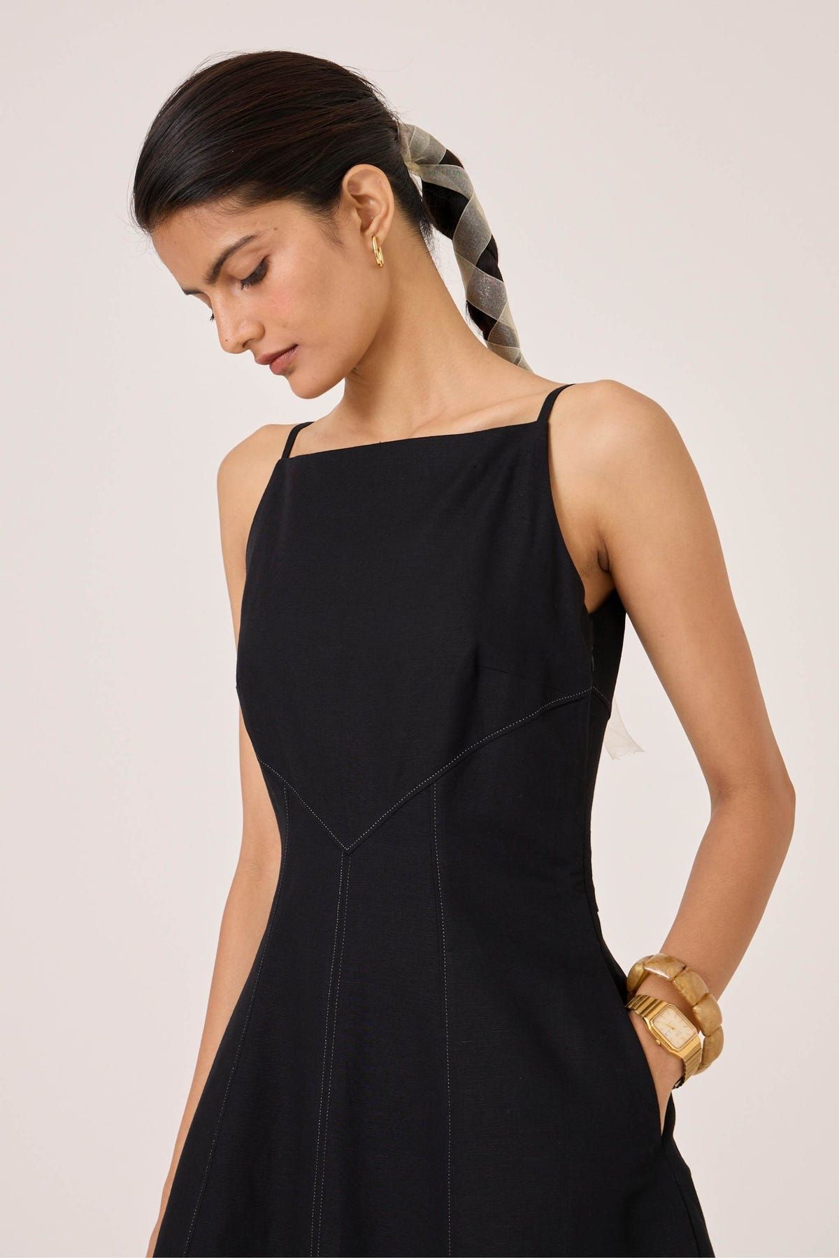 Suzie Black Dress - image 4