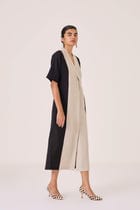 Omya Button Down Dress view 3