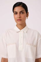 Alyosha Handwoven Embroidered Shirt view 4