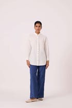 Kerouac Handwoven Embroidered Shirt view 3