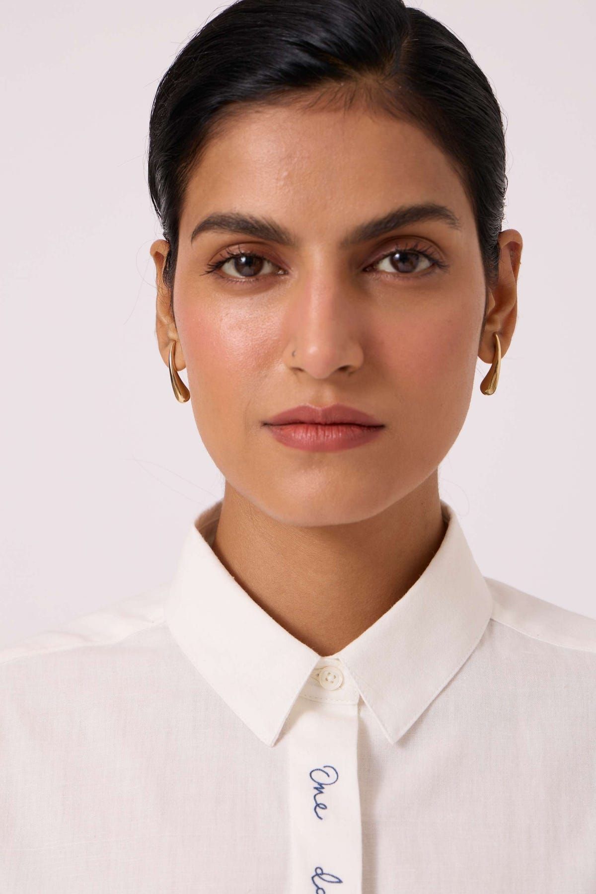 Kerouac Handwoven Embroidered Shirt - image 4